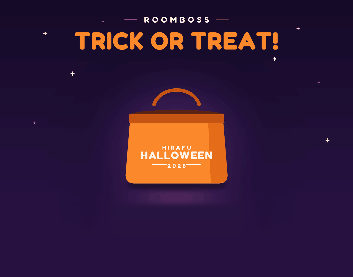 ROOMBOSS is Ready for Trick or Treat! 🎃
